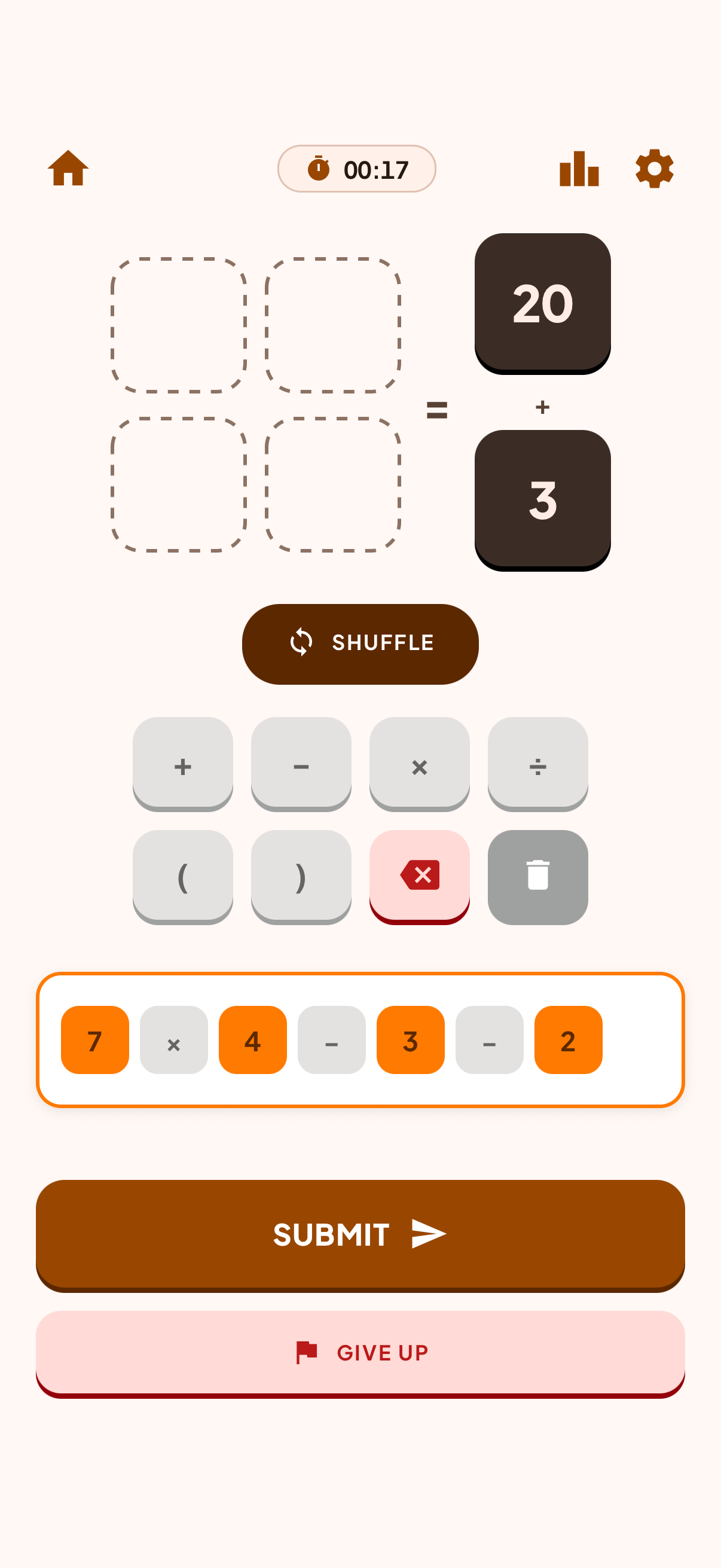 Mathstery gameplay